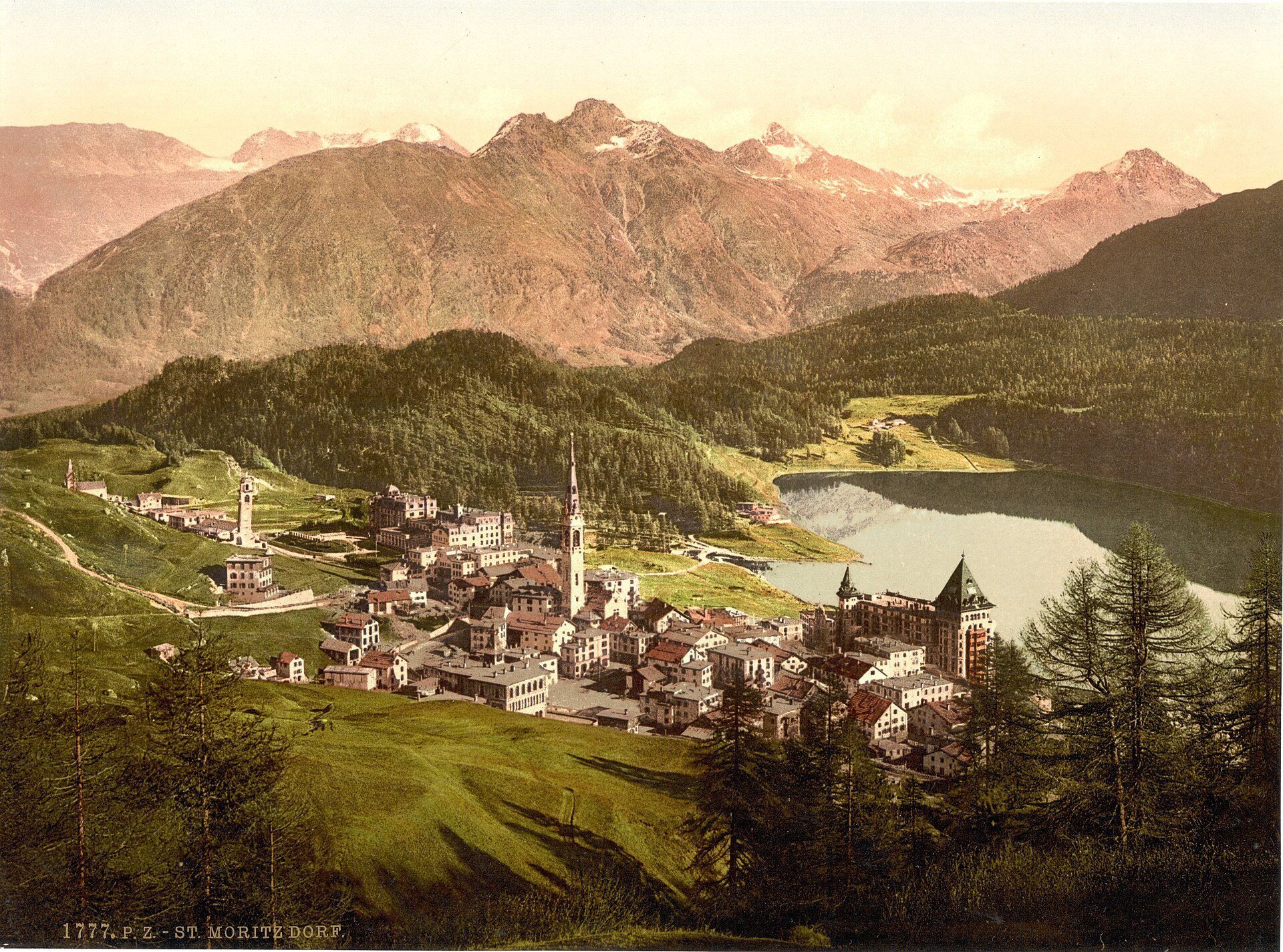 St. Moritz, Live sketch artist a St. Moritz